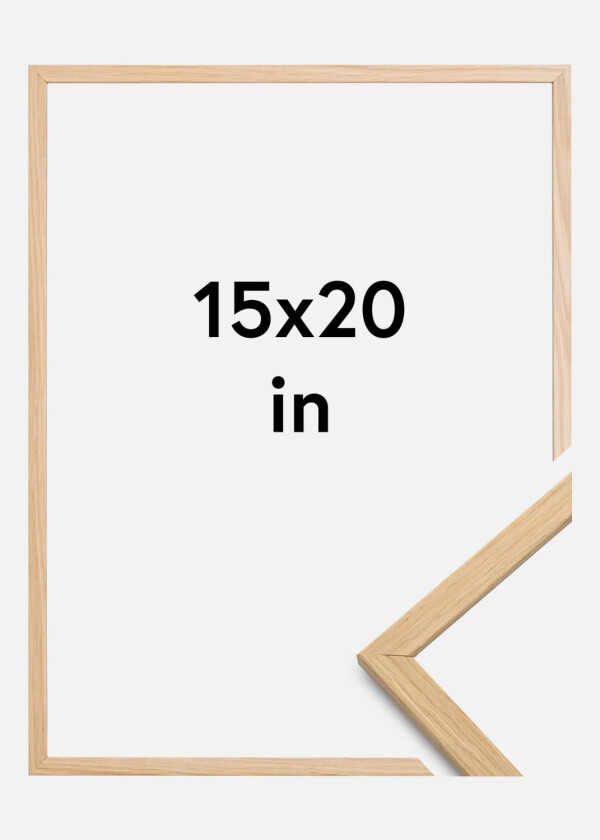 Ramme Edsbyn Eik 15x20 Inches (38,1x50,8 Cm)