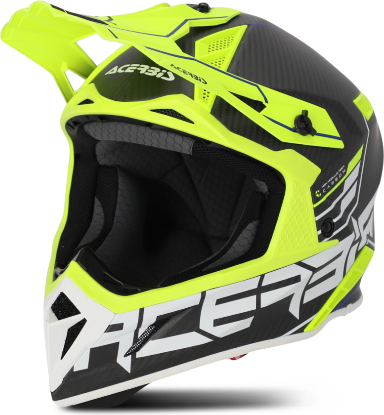 Crosshjelm Steel Carbon Svart-Fluo Gul