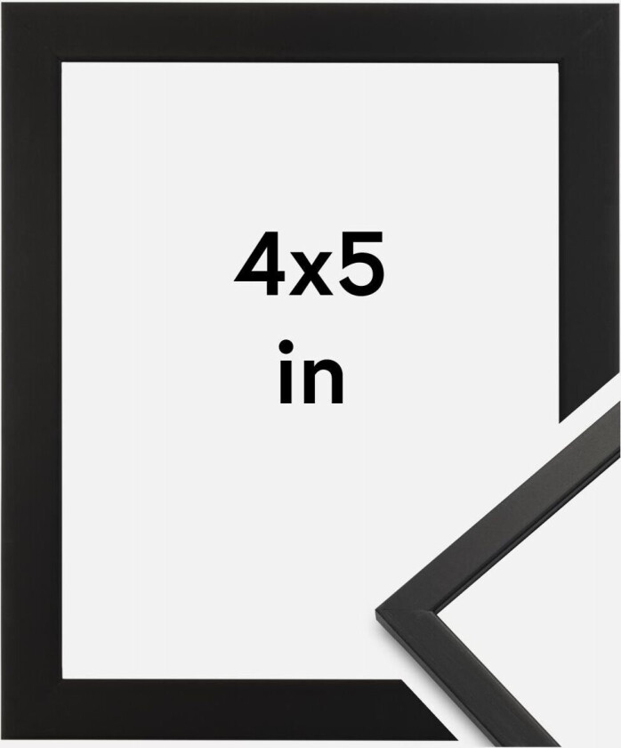 Ramme Edsbyn Svart 4x5 Inches (10,16x12,7 Cm)