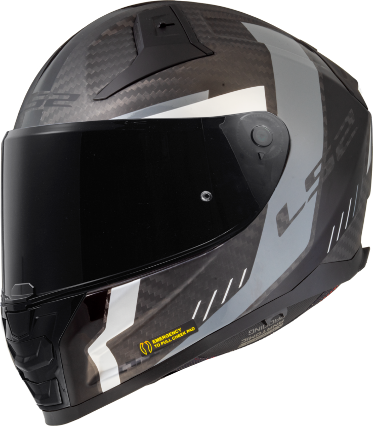 Helhjelm FF811 Vector II C Grid Mattsvart-Grå