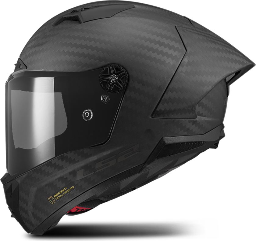 Helhjelm FF805 Thunder C GP PRO FIM Mattsvart