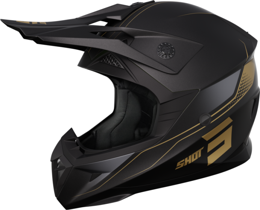 Shot Race Gear Crosshjelm Shot Pulse Edge Gull