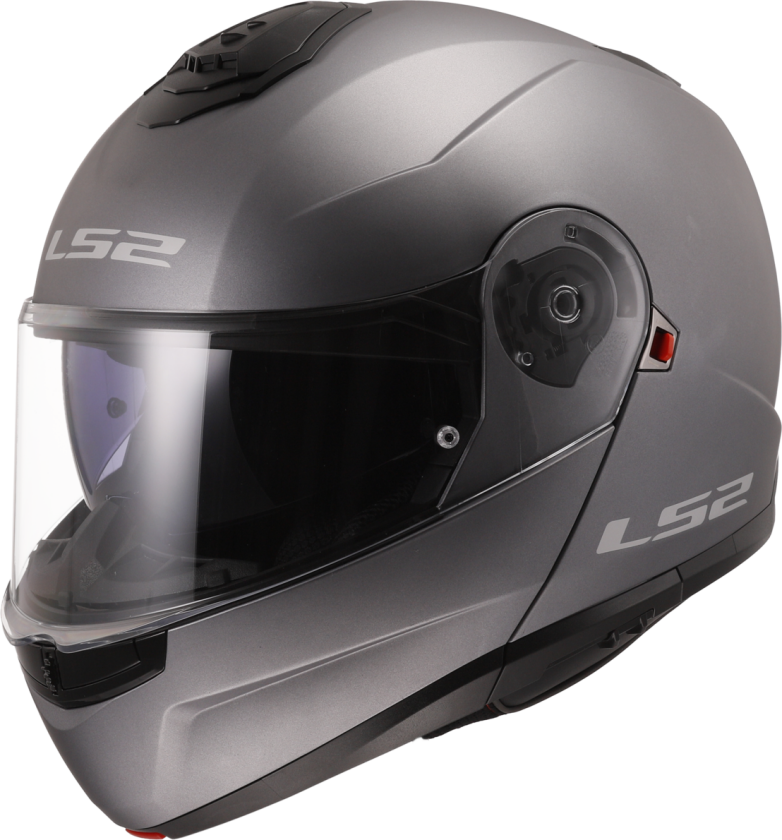 Åpningshjelm FF908 Strobe II Matt Titanium