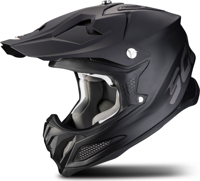 Crosshjelm MX VX-22 AIR Mattsvart