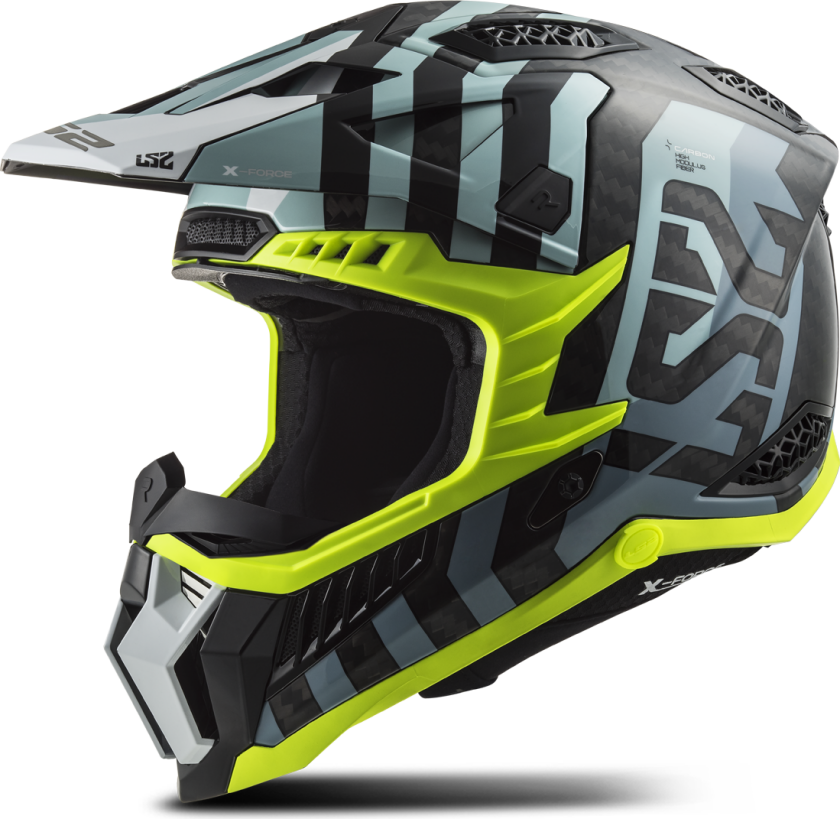 Crosshjelm MX703 X-FORCE Barrier Himmelblå
