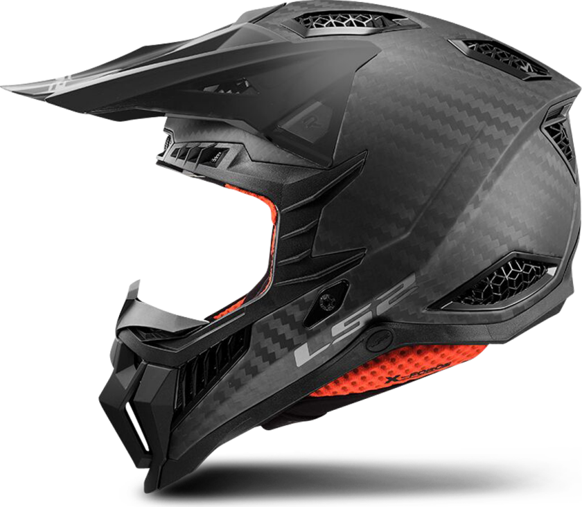 Crosshjelm MX703 X-Force C Pro Fim Svart