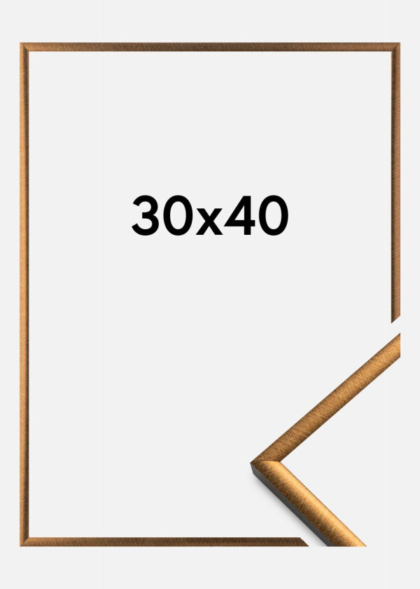 Ramme New Lifestyle Bronse 30x40 Cm
