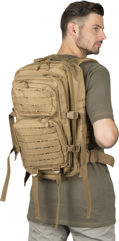 Ryggsekk US Cooper Lasercut Large Camel 40L S