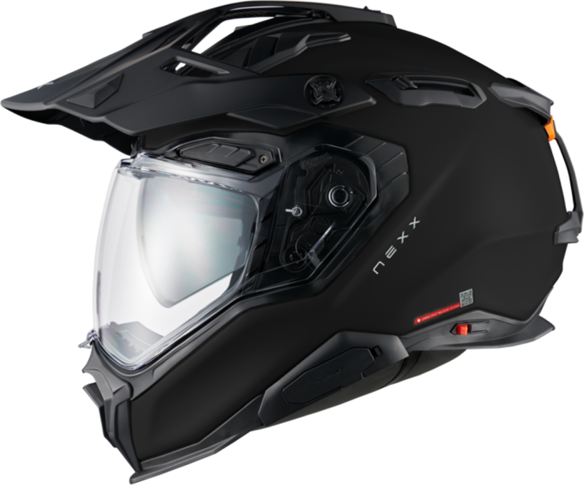 Adventurehjelm X.WED3 Plain Svart MT