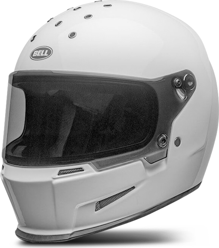 BELL Helhjelm Eliminator Hvit