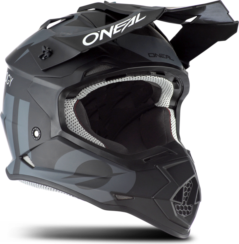 Crosshjelm 2SRS SLICK V.23 Svart-Grå