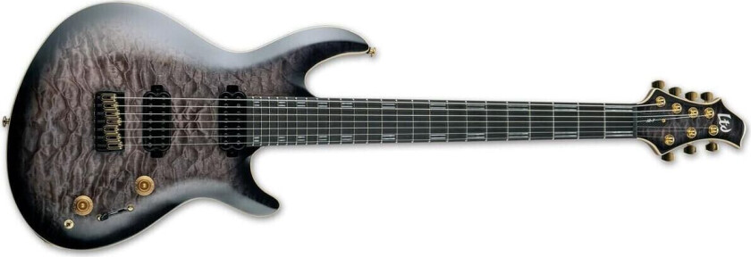 Ltd Jr-7 Qm Javier Reyes Signature Faded Blue Sunburst Incl. Case