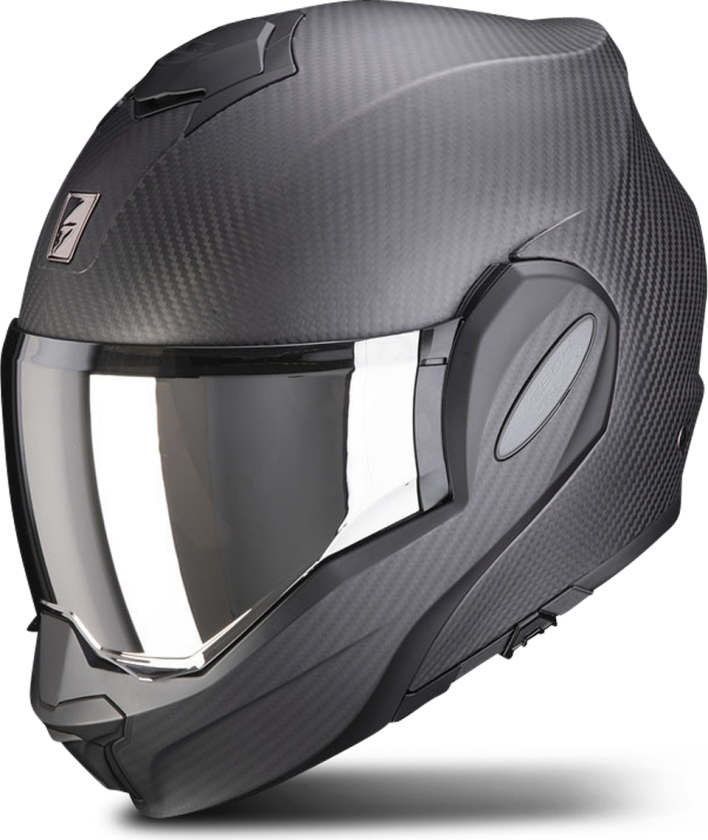 Åpningshjelm EXO-TECH EVO Karbon Solid Mattsvart