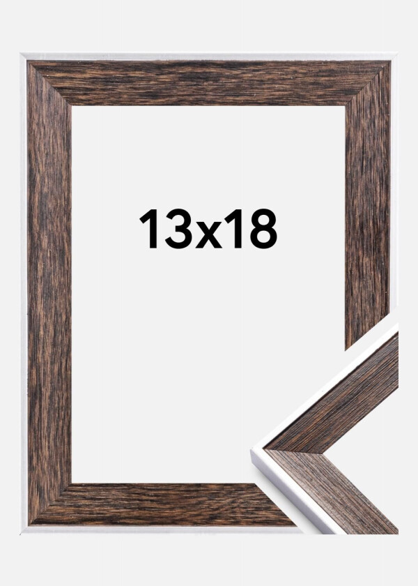 Ramme Bohemian Valnøtt 13x18 Cm