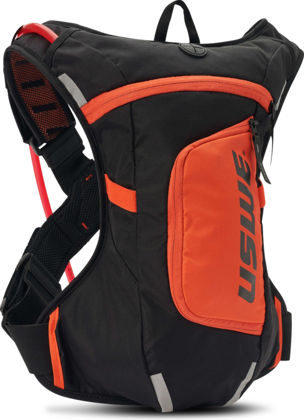 Drikkesekk  Moto Hydro 4L Svart-Fabrikk Oransje