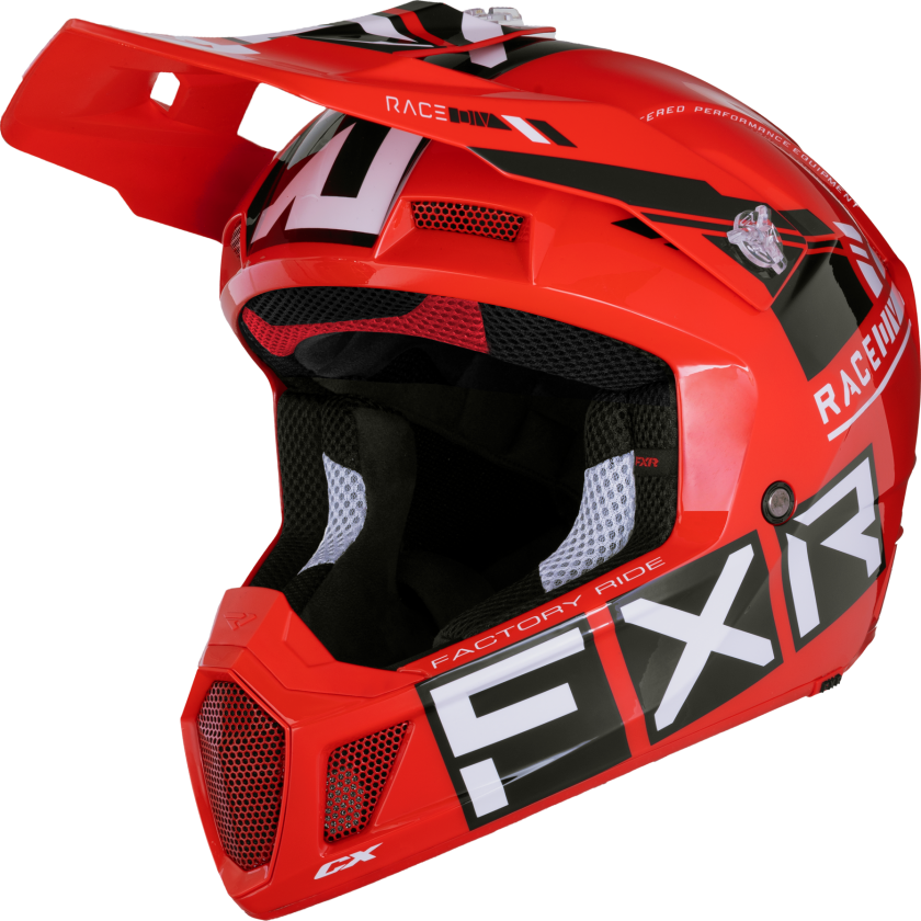 Crosshjelm Clutch CX Pro Rød-Svart