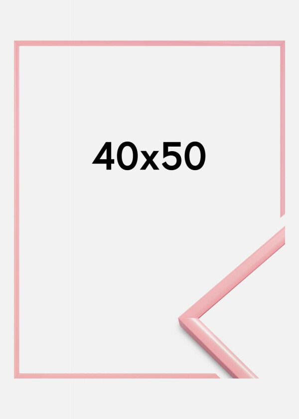 Ramme New Lifestyle Akrylglass Rosa 40x50 Cm