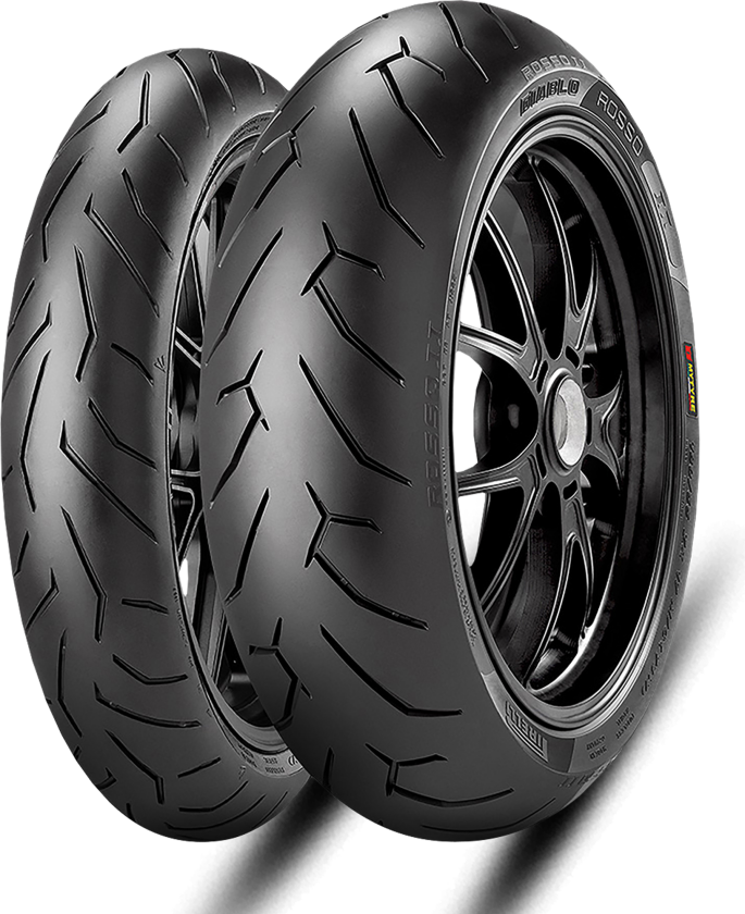 MC-Dekk Diablo Rosso II 120/70 ZR 17 M/C (58W) TL (D)
