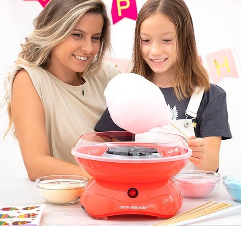 Sukkerspinnmaskin InnovaGoods - 400W