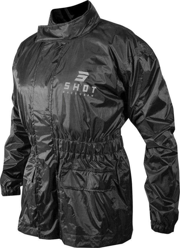 Shot Race Gear Regnjakke Shot Coat Svart
