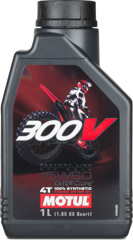 Olje Helsyntetisk 300V Offroad 4T 1L