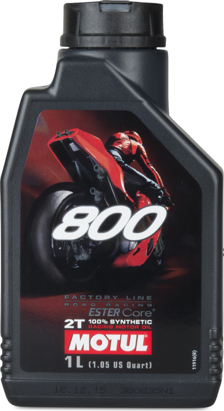 Motorolje 800 Helsyntetisk Roadracing 2T 1L S
