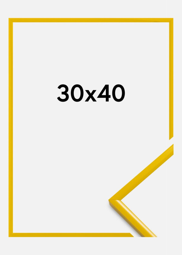 Ramme New Lifestyle Gul 30x40 Cm