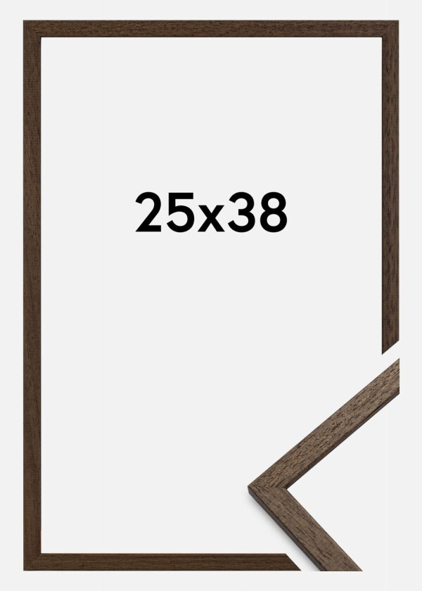 Ramme Edsbyn Valnøtt 25x38 Cm