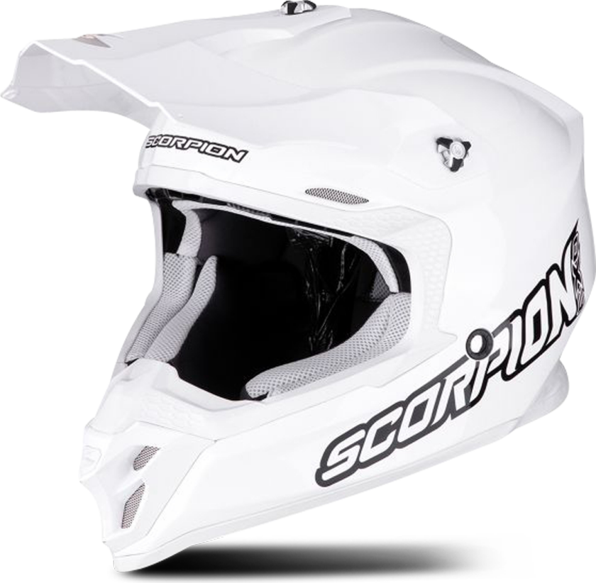 Crosshjelm VX-16 EVO AIR Solid Hvit