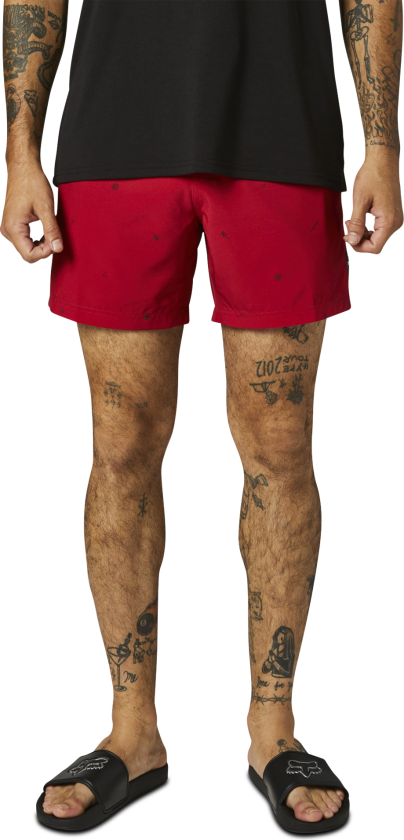 Badeshorts Decrypted FHE 16" Chili
