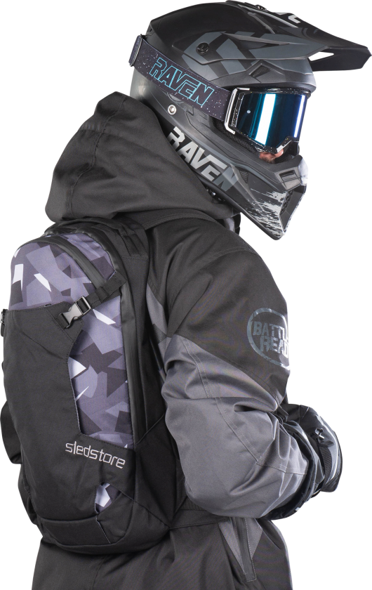 Ryggsekk Frigus 12 L Svart-Camo