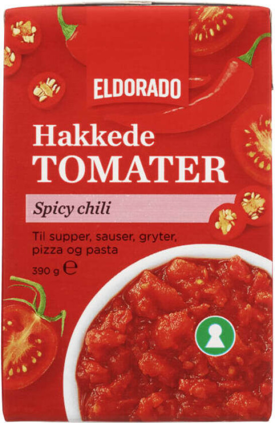 Tomater Hakkede Chili 390g