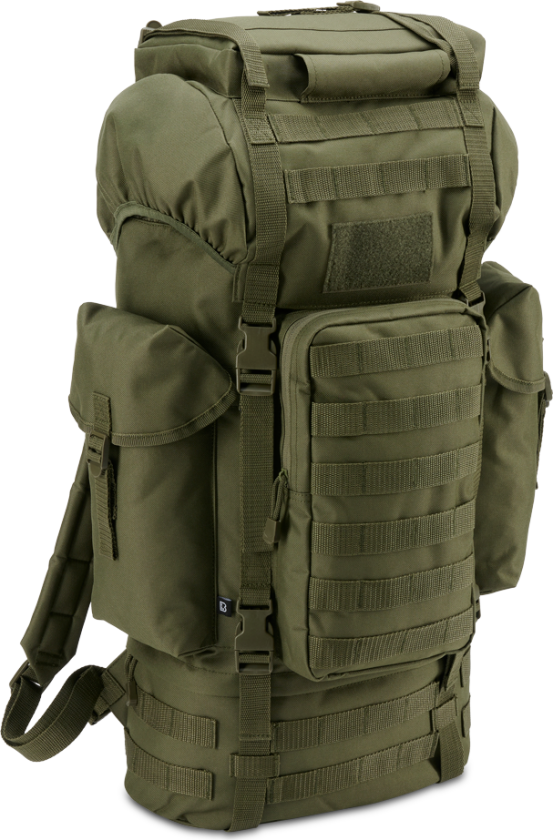 Ryggsekk Molle Kampfrucksack Olivengrønn
