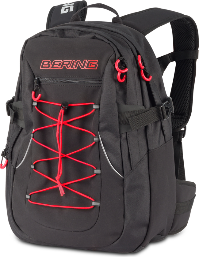 Ryggsekk Murray Svart-Rød