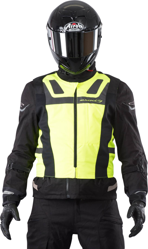 Refleksvest Vision4All Plus Night-Eye Fluo