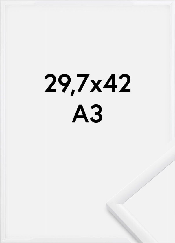 Ramme New Lifestyle Hvit 29,7x42 Cm (A3)