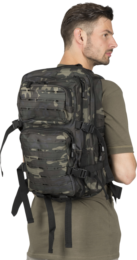 Ryggsekk US Cooper Lasercut Large Dark Camo 40L