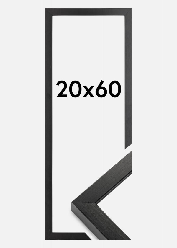 Ramme Amanda Box Svart 20x60 Cm