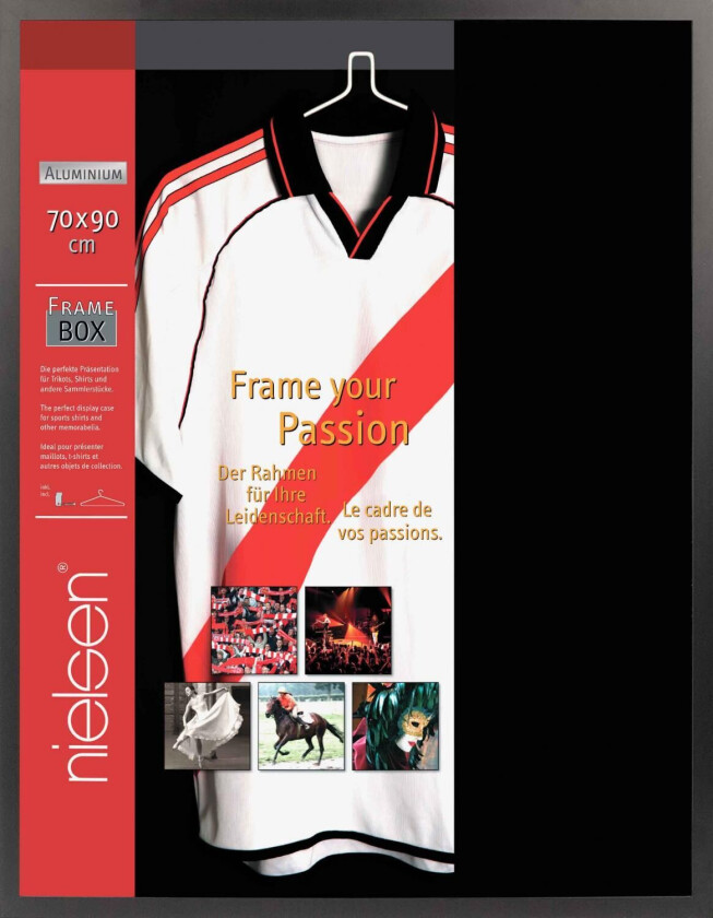 Ramme Nielsen Box El Svart 70x90 Cm