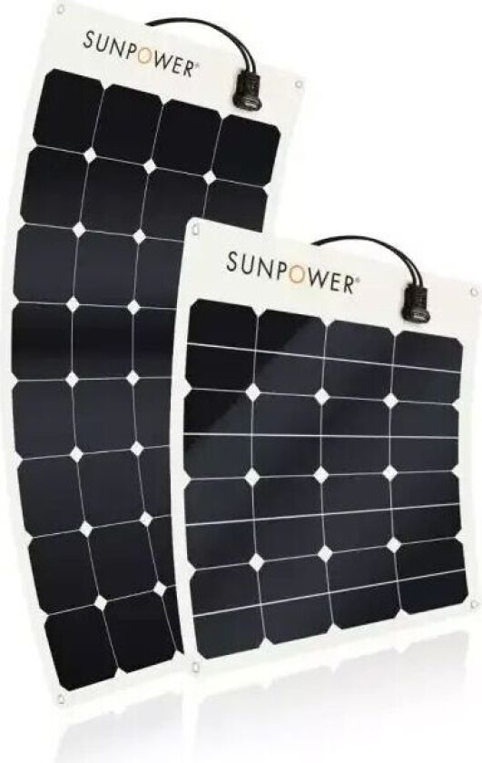 Solcellepanel Sunpower 110w, 12v