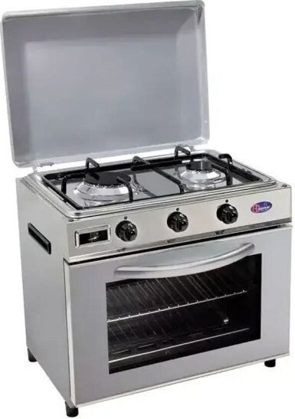 Parker Komfyr Baby Cooker 3,5kw 19 L Gasskomfyr Inkl. To Brennere