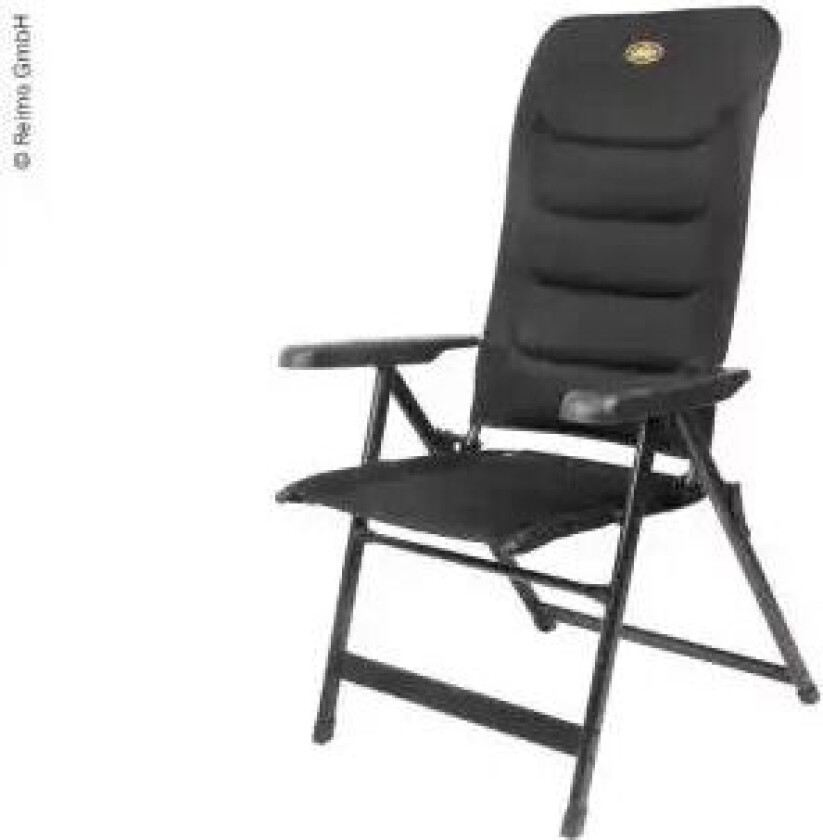 Campingstol Malaga Breeze Svart Belastning Opptil 120 Kg