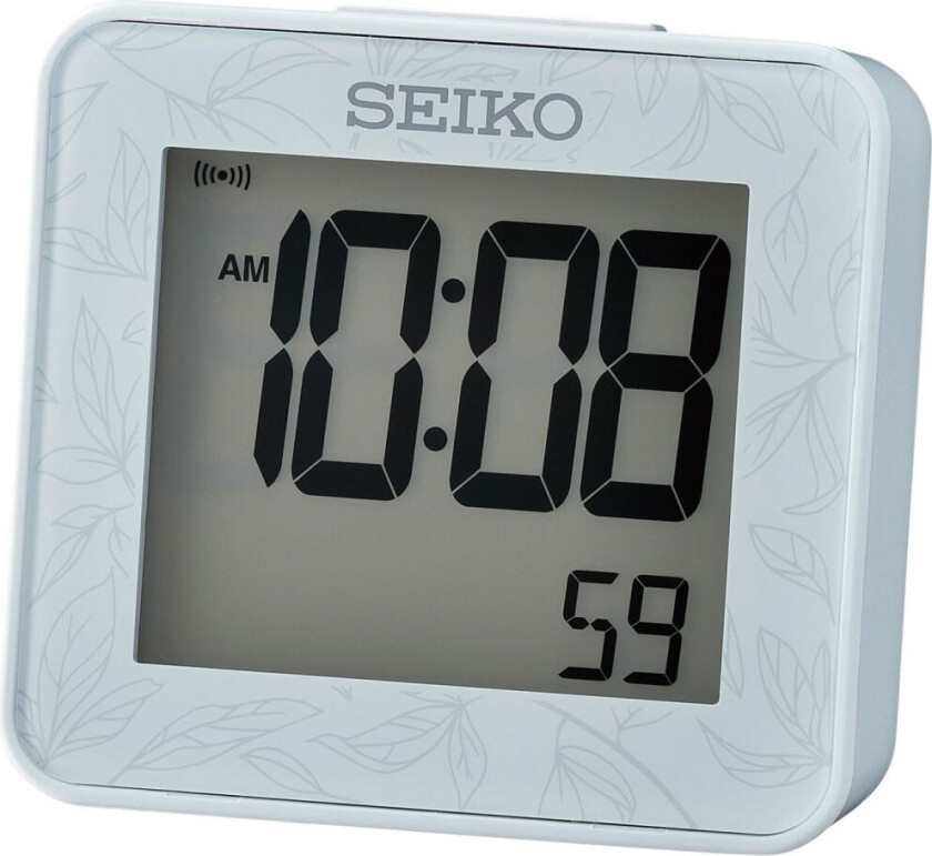 Digital Alarm Clock with Stop Watch QHL097L - Digital - Sølv - - - Akryl