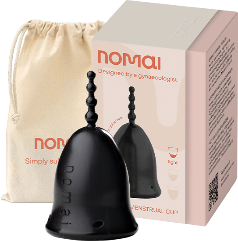 Menskopp Medium Svart