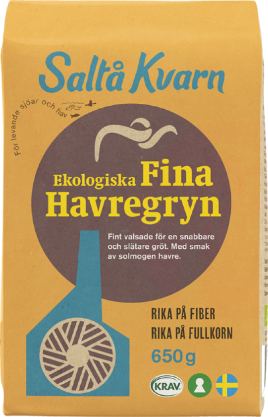 Fine Havregryn 650 g