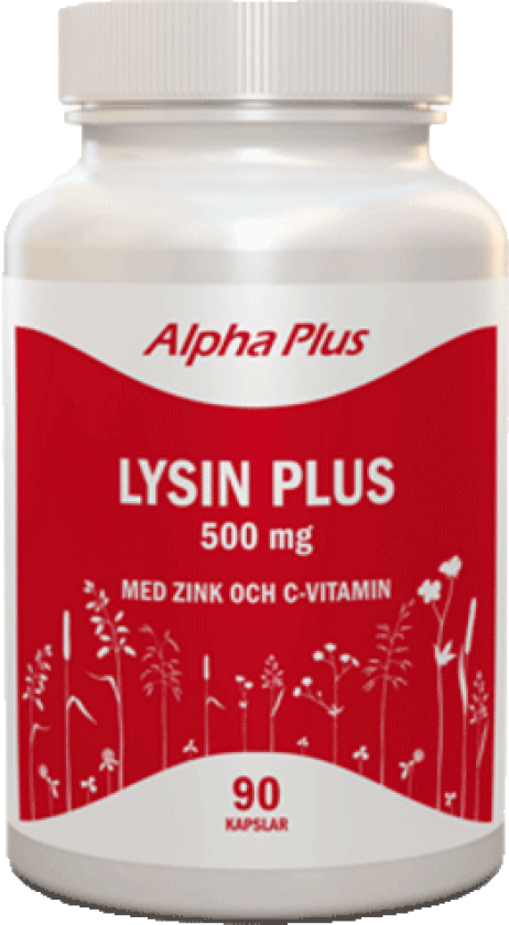 Lysin Plus 500 mg, 90 kapsler
