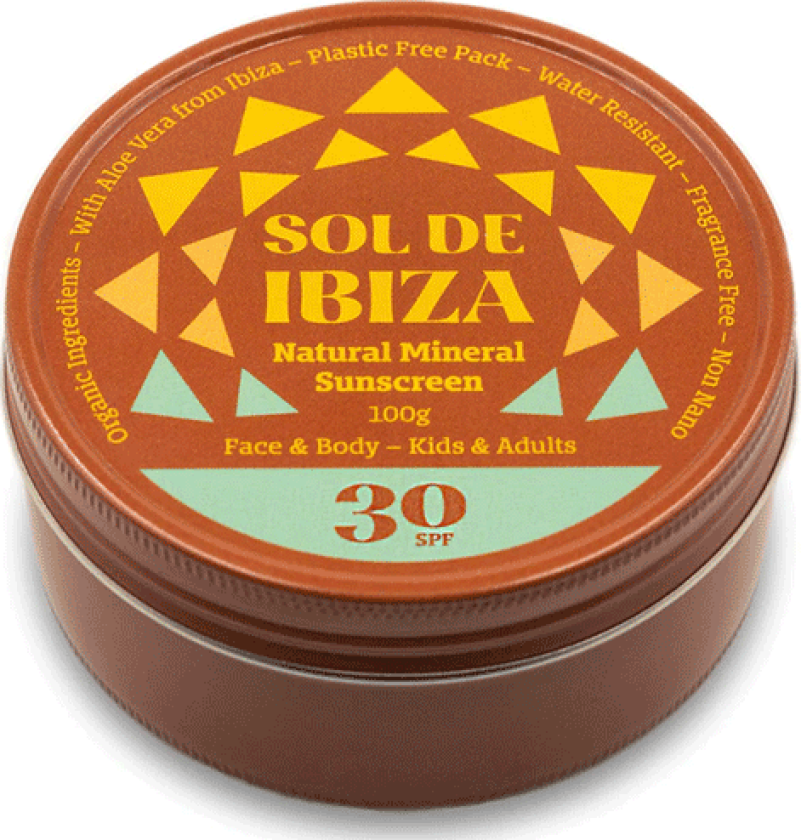 Naturlig Solkrem SPF30 100 g