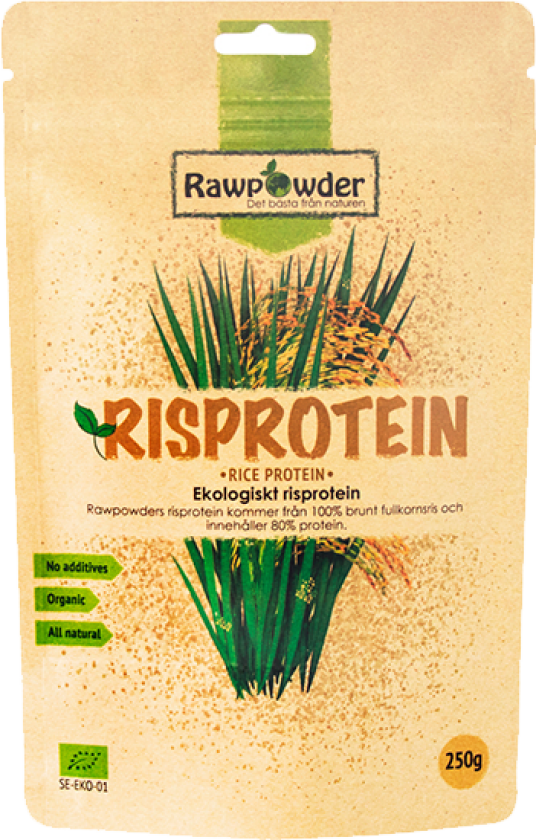 Økologisk Risprotein 250 g