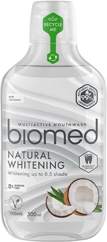 Munnskyll Naturlig Bleking 500 ml