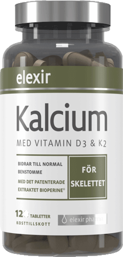 Kalsium, 120 tabletter